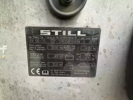 Carrelli elettrici 4 ruote 2015  Still RX 60-35 - TRIPLEX 5,4 m (7)