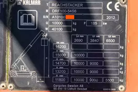 Reachstackers 2012  Kalmar DRF100-54S6 (11)