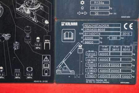 Reachstacker 2015  Kalmar DRG420-60S5 (10)