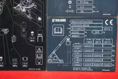 Reach-Stacker 2015  Kalmar DRG420-60S5 (10)