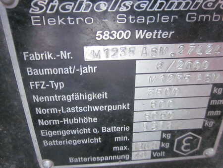 Schubmaststapler 2000  Sichelschmidt M1235 ASM (5)