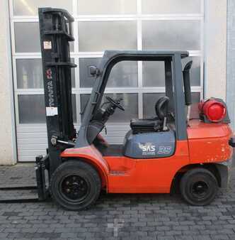 Gas gaffeltruck 2001 Toyota 02-7 FGJF 35 (1)