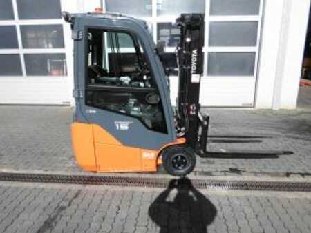 Elektrisk- 3 hjul 2017 Toyota 8FBE15T (2)