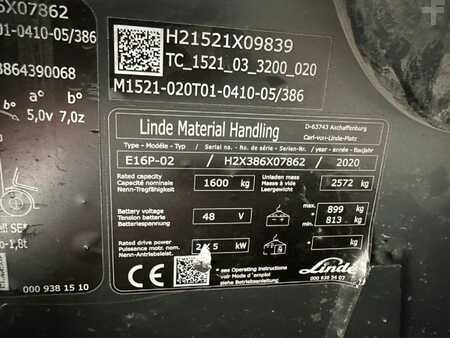 Elektro 4 Rad 2020  Linde E16P (5)