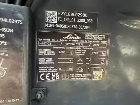 Treibgasstapler 2022  Linde H40T-02 (9)