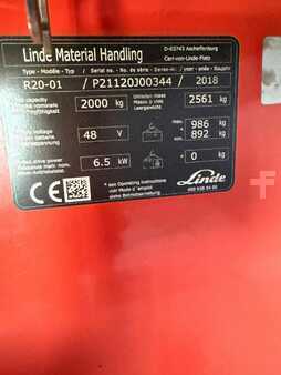 Carretilla retráctil 2018  Linde R20-01 (5)