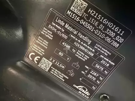 Elektrisk- 4 hjul 2018  Linde E45HL-01/600 (3)