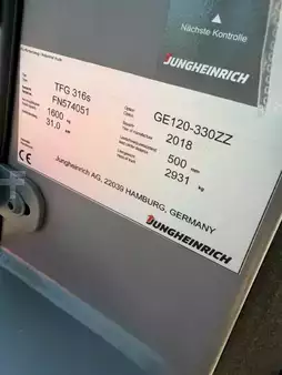 Treibgasstapler 2018  Jungheinrich TFG316s (9)