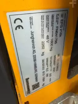 Elektro tříkolové VZV 2021  Jungheinrich EFG216k (4)