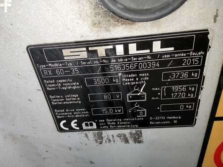 Elektro čtyřkolový VZV 2015  Still RX60-35 (2)