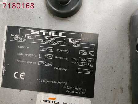Elektro čtyřkolový VZV 2018  Still RX60-35 (2)