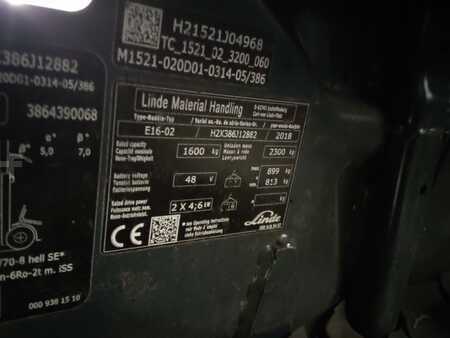 Eléctrica de 4 ruedas 2018  Linde E16-02 (2)