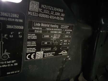 Eléctrica de 4 ruedas 2018  Linde E16-02 (3)