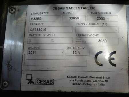 Gázüzemű targoncák 2014  Cesab M325G (2)