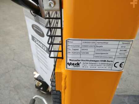 Lavtløftende truck 2019  High Lift Truck HHM500/1200 (2)