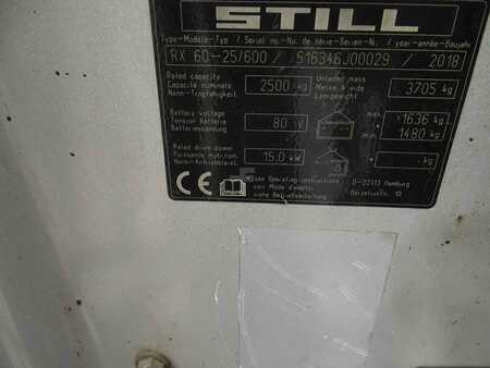 Elektro čtyřkolový VZV 2018  Still RX60-25/600 (2)