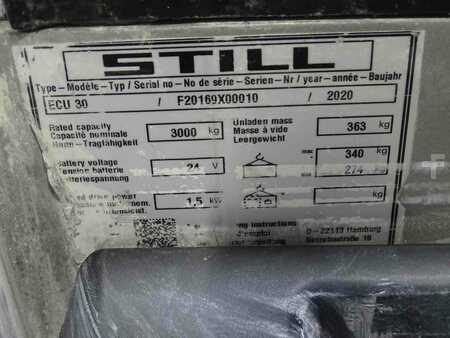 Wózki niskiego podnoszenia 2020  Still ECU30/1460 mm (2)