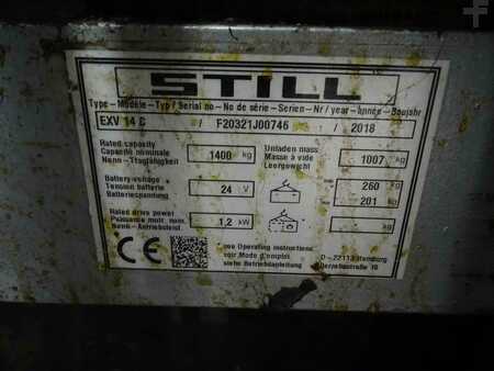 Ruční vysokozdvižný vozík 2018  Still EXV14C (2)