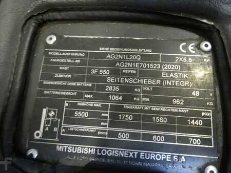 Carrelli elettrici 3 ruote 2020  Mitsubishi AG2N1L20Q (2)