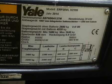 El truck - 4 hjulet 2014  Yale ERP25VL (2)