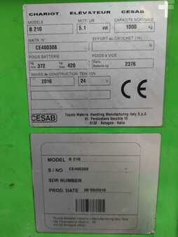 Sähkö - 3 pyör 2016  Cesab B210 (3)