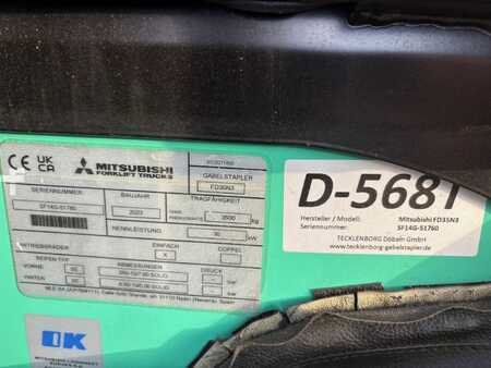 Dieseltrukki 2023  Mitsubishi FD35N3 Vollkabine (5)