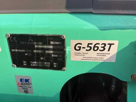 Gázüzemű targoncák 2018  Mitsubishi FG25N - Original 867 Stunden (6)