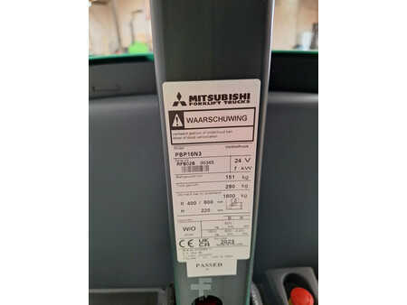 Terminal tractor 2023  Mitsubishi PBP16N3 (3)