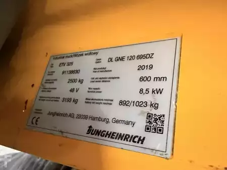 Reach Trucks 2019  Jungheinrich ETV 325 (9)