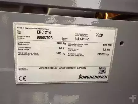 Ledstaplare gå 2020  Jungheinrich ERC 214 (5)