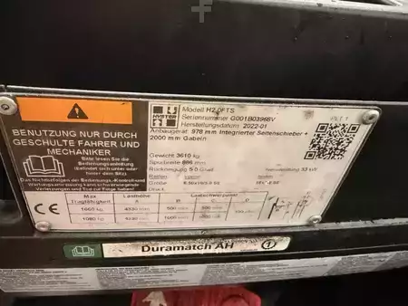 Gázüzemű targonca 2022  Hyster H2.0 FTS (6)