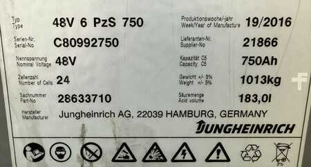 Elektro tříkolové VZV 2016  Jungheinrich EFG220 (5)