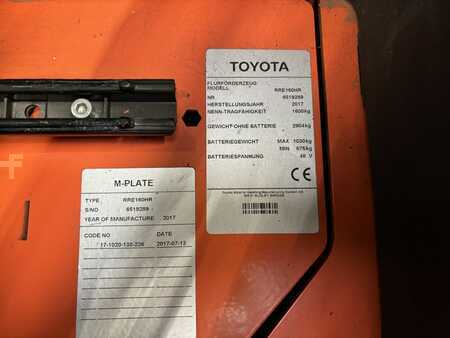 Schubmaststapler 2017  Toyota Schubmaststapler RRE160HR (8)