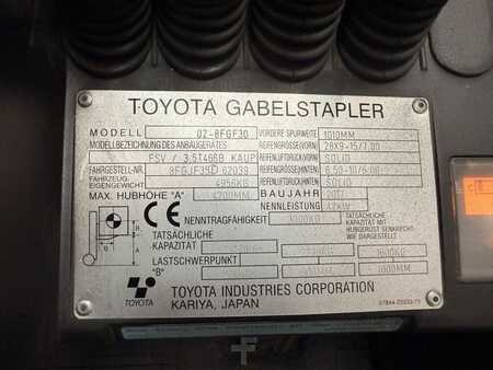 Carretilla elevadora GLP 2017  Toyota 8FGF30 (5)