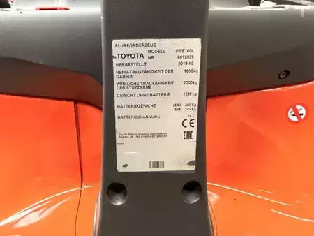 Hochhubwagen 2018  Toyota SWE160L (5)