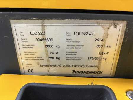 Hochhubwagen  Jungheinrich EJD220 Elektro (5)