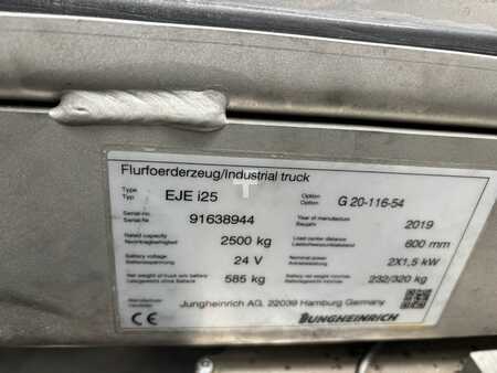 Elektrische palletwagens 2019  Jungheinrich EJE i25 Elektro (2)