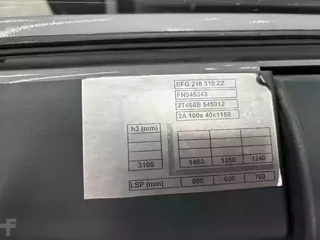 Elektro 3 Rad 2017  Jungheinrich EFG218 (7)