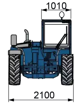 Telescopic forklift rigid 2021  Merlo TF 33.7G (9)
