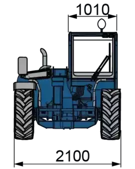 Telescopic forklift rigid 2021  Merlo TF 33.7G (12)