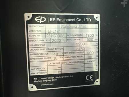 4-wiel elektrische heftrucks 2022  EP Equipment EFL181 (4)