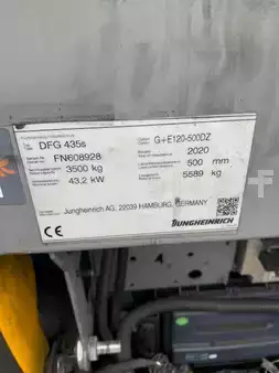 Wózki widłowe diesel 2020  Jungheinrich DFG 435 (5)
