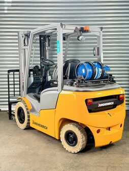 Gázüzemű targoncák 2018  Jungheinrich TFG 425 Service Neu - Triplex - 4.7m Hub - 2,5t - Kubota (4)