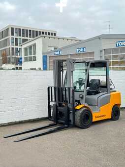 Wózki gazowe 2014  Jungheinrich TFG 430 Service Neu - 3,5m Hub - 3t - Kubota (1)