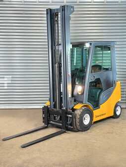 LPG VZV 2013  Jungheinrich TFG 320s Service Neu - Triplex - 6,5m Hub - 2t - VW Motor (1)
