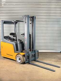 Elektro 3 Rad 2015  Jungheinrich EFG 218 EFG 218 - Service Neu - Batterie 95% - Triplex 1.8t (2)