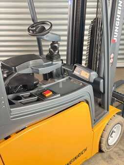 Elektro 3 Rad 2015  Jungheinrich EFG 218 EFG 218 - Service Neu - Batterie 95% - Triplex 1.8t (7)