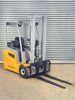 3-wiel elektrische heftrucks 2017  Jungheinrich EFG 215 Service Neu - Batterie 82% - 5,5m Hub - 1,5t (2)