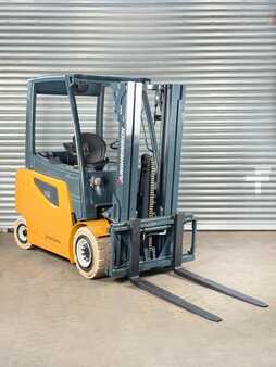 Elektromos 4 kerekű 2014  Jungheinrich EFG 430 EFG 430 - Service Neu - Batterie 92% - Triplex (2)