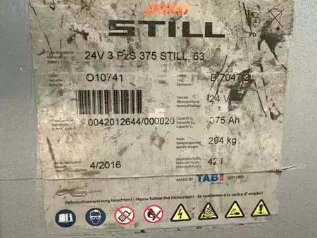 Stacker de condutor em pé 2015  Still EXV-SF 14 i (17)